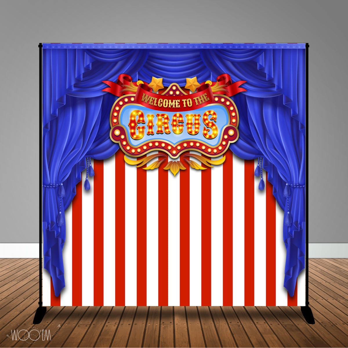Circus Carnival Printed Backdrop