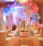 Pastel Pink Carnival Circus Themed 8x8 Backdrop / Step & Repeat, Design, Print and Ship!