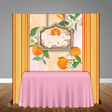 Little Cutie 5x6 Table Banner Backdrop Design, Print and Ship!
