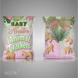 Pink Safari 6x8 Banner Backdrop/ Step & Repeat Design, Print and Ship!