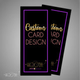 Add-on: Card Design, Digital or Printed