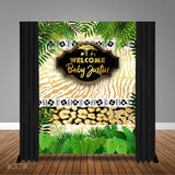 Animal Print Safari 6x8 Banner Backdrop/ Step & Repeat Design, Print and Ship!