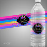 Black Unicorn 6x8 Banner Backdrop/ Step & Repeat Design, Print and Ship!