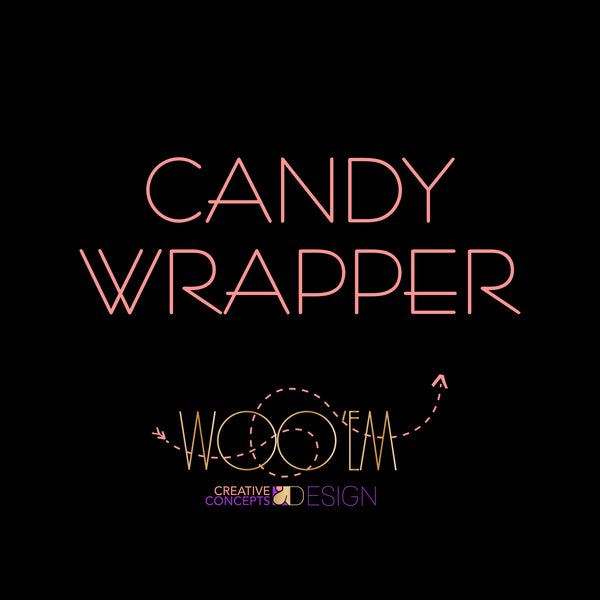 Add-on: Candy Wrapper Design Digital File