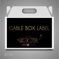 Add-on: Gable Box Label