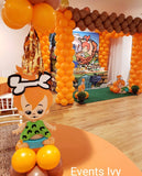 Pebbles Flintstones 8x8 Table Banner Backdrop with 8ft Table Wrap, Design, Print & Ship!