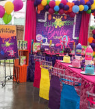 Slime Queen 5x6 Table Banner Backdrop/ Step & Repeat, Design, Print and Ship!