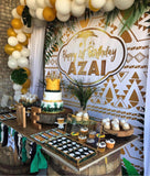 Safari 6x8 Banner Backdrop/ Step & Repeat Design, Print and Ship!
