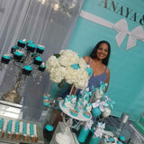 Co Blue 5x6 Banner Backdrop/ Step & Repeat, Design, Print and Ship!
