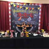 BaByQ Baby Shower Themed 6x6 Banner Backdrop/ Step & Repeat Design, Print and Ship!