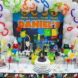 Science Lab Themed 5x6 Table Banner Backdrop/ Step & Repeat, Design, Print and Ship!