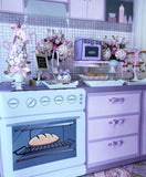 Bun in Oven 8x8 Table Banner Backdrop with 8ft Table Wrap/ Step & Repeat, Design, Print and Ship!