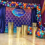 Moroccan Patterned Banner Backdrop- Design, Print and Ship!