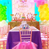 Unicorn with Stars and Rainbow 5x6 Table Banner Backdrop/ Step & Repeat, Design, Print and Ship!
