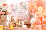 Rustic Winter 6x8 Banner Backdrop/ Step & Repeat Design, Print and Ship!