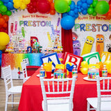 Color 6X6 Table Banner Backdrop with 6ft Table Wrap, Design, Print & Ship!