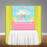 Waddle Baby Be 5x6 Table Banner Backdrop, Design, Print and Ship!