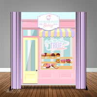 Sweet Bakery Shop 6x8 Banner Backdrop/ Step & Repeat Design, Print and Ship!