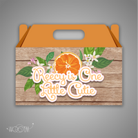 Little Cutie 5x6 Table Banner Backdrop Design, Print and Ship!