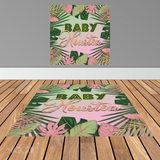 Pink Safari 6x8 Banner Backdrop/ Step & Repeat Design, Print and Ship!