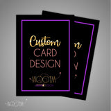 Add-on: Card Design, Digital or Printed