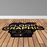 Adhesive Vinyl Floor Graphic, Design, Print & Ship