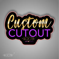 Custom Design Cutout 4ft x 3ft