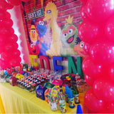 Sesame Street Themed Baby Shower 6x4 Candy Buffet Table Banner Backdrop, Design, Print and Ship!