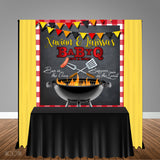 BaByQ Baby Shower Themed 6x6 Banner Backdrop/ Step & Repeat Design, Print and Ship!