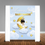 Heaven Sent Baby Shower 6x8 Banner Backdrop Design, Print and Ship!