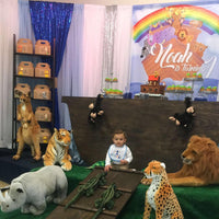 Noah's Ark Themed 5x6 Table Banner Backdrop/ Step & Repeat, Design, Print and Ship!
