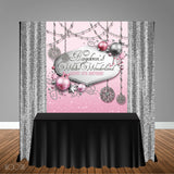 Winter Wonderland 5x6 Table Banner Backdrop/ Step & Repeat, Design, Print and Ship!