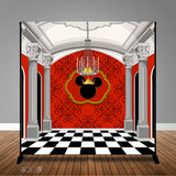 Royal Mickey Mouse Birthday 8x8 or 10x8 Table Backdrop, Design, Print and Ship!