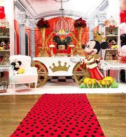 Royal Mickey Mouse Birthday 8x8 or 10x8 Table Backdrop, Design, Print and Ship!