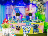 Puppy Dog Pals 8x8 Table Banner Backdrop with 8ft Table Wrap/ Step & Repeat, Design, Print and Ship!