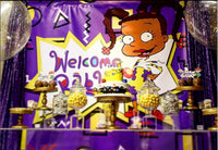 Rugrats Susie Carmichael Themed 5x6 Table Banner Backdrop/ Step & Repeat, Design, Print and Ship!