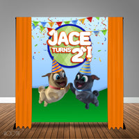 Puppy Dog Pals Birthday Party 6x8 Banner Backdrop/ Step & Repeat Design, Print and Ship!