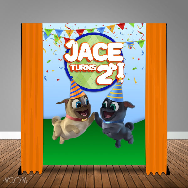 Puppy Dog Pals Birthday Party 6x8 Banner Backdrop/ Step & Repeat Design, Print and Ship!