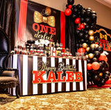 Mr. ONEderful 6X6 Table Banner Backdrop with 6ft Table Wrap/ Step & Repeat, Design, Print and Ship!