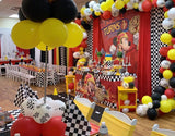Mickey Mouse Roadster Racers 6X6 Table Banner Backdrop with 6ft Table Wrap, Design, Print & Ship!