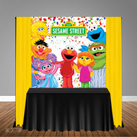 Sesame Street Party 6x6 Banner Backdrop/ Step & Repeat Design, Print and Ship!
